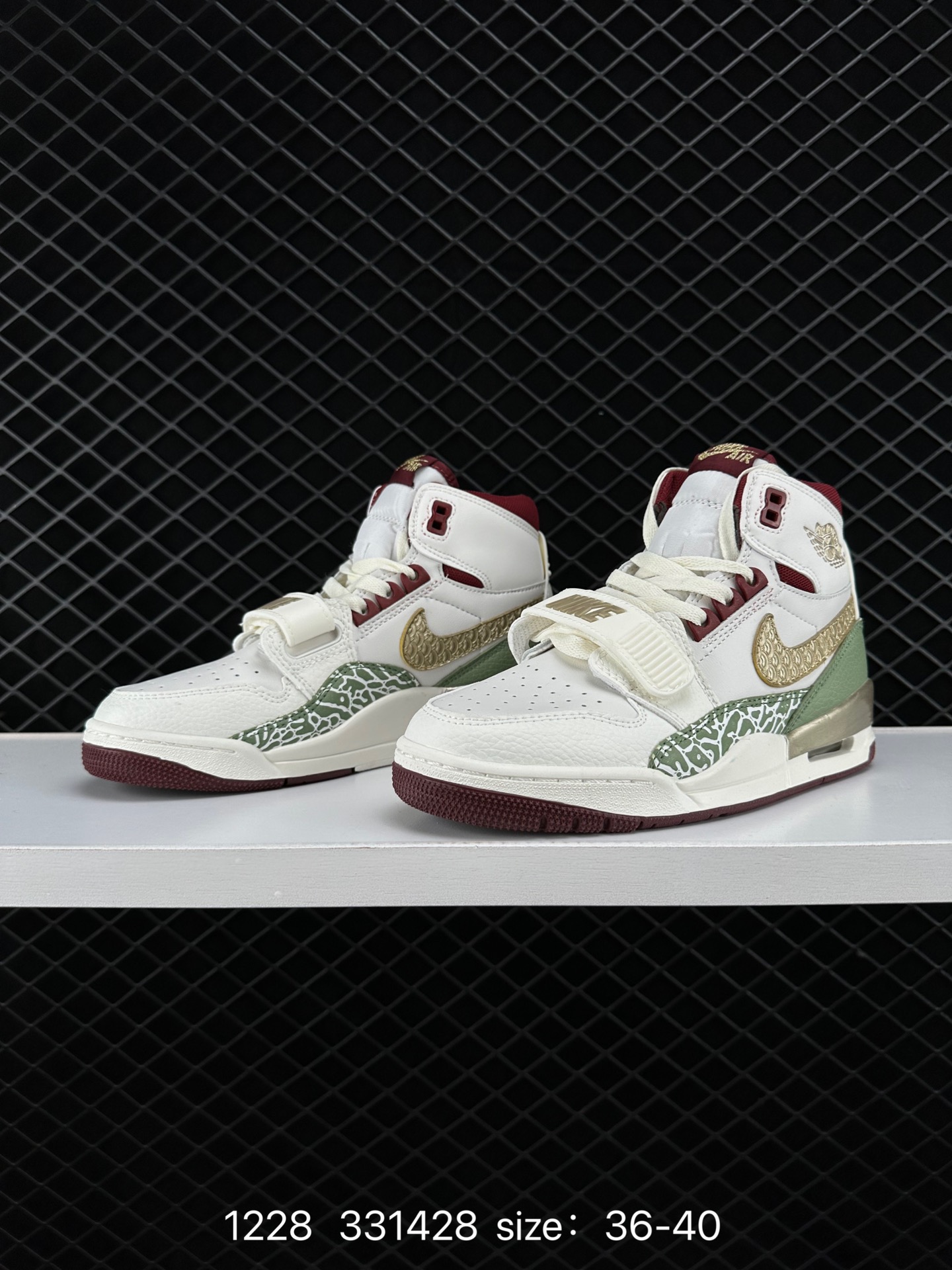 Nike Air Jordan Legacy 312 Low”White/Pine Green“